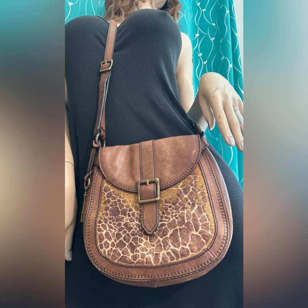 Fossil Leather Crossbody